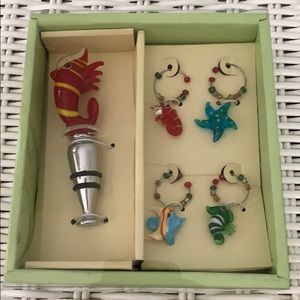 Adorable Wine Accessory Set 🍷 NWOT